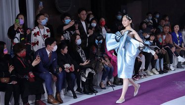 宋雨桐精彩演繹高定禮服  張莉童模再次榮登中國國際時(shí)裝周