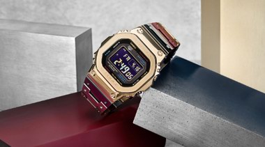 金屬進(jìn)階 大膽玩色 G-SHOCK全新配色GMW-B5000TR耀世登場(chǎng)