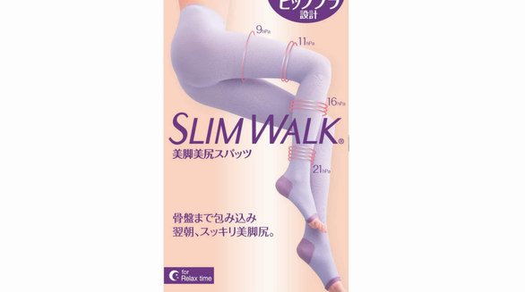 久坐造成的腿部疲勞？SLIM WALK美腿襪睡覺也能消腫