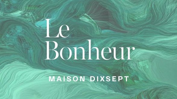 MAISON DIXSEPT藝術香氛Le Bonheur放縱全新發(fā)售