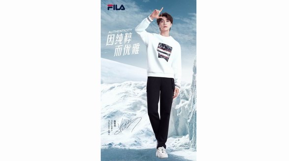 因純粹而優(yōu)雅，F(xiàn)ILA斐樂官宣全新代言人、FILA MIX主理人張藝興