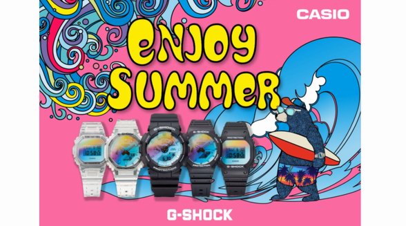 炫彩來襲，敢玩敢潮！G-SHOCK 夏日炫色系列炫動夏日