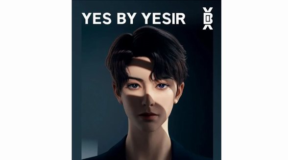 YES BY YESIR（葉謙）攜手MOS超寫實虛擬人“川CHUAN”帶來時裝首秀