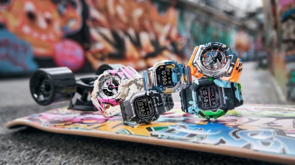 街頭潮力飆升！G-SHOCK STREET SPIRIT系列以涂鴉燃動街頭