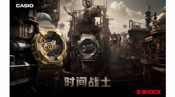 蒸汽朋克，機甲覺醒！G-SHOCK全新「時間戰(zhàn)士」邀你韌意穿越