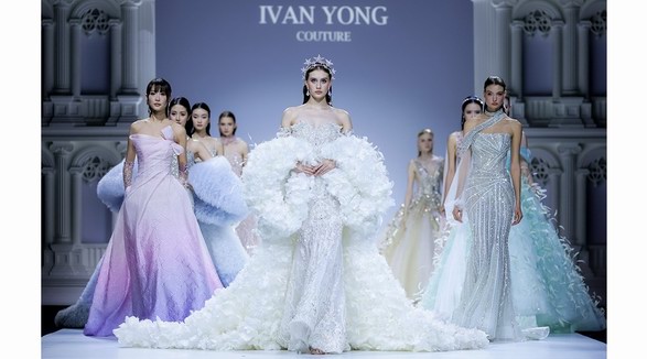 2024春夏上海時裝周SIFS啟幕，IVAN YONG COUTURE呈現(xiàn)夢幻大秀