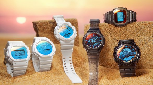 探索色彩之旅！G-SHOCK「Beach Time Lapse」系列帶你潮酷一夏