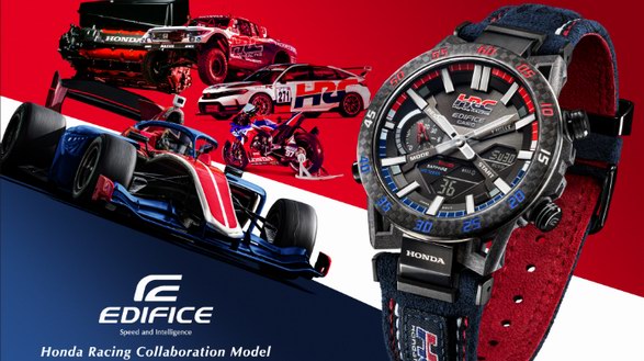 腕上的速度與激情！CASIO EDIFICE | HONDA HRC全新聯(lián)名發(fā)布！