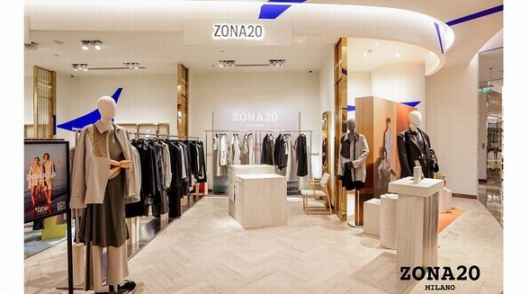 ZONA20 MILANO進駐上海老佛爺百貨，揭幕中國首店