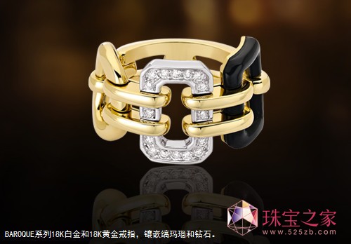 Chanel奢華珠寶戒指Baroque系列（Baroque Ring Collection of Chanel's Fine Jewelry），