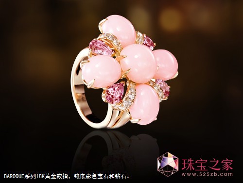 Chanel奢華珠寶戒指Baroque系列（Baroque Ring Collection of Chanel's Fine Jewelry），