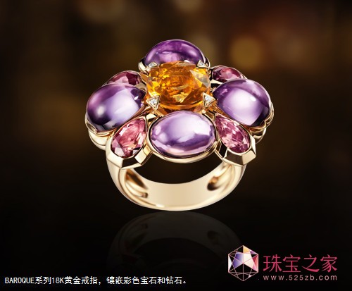 Chanel奢華珠寶戒指Baroque系列（Baroque Ring Collection of Chanel's Fine Jewelry），