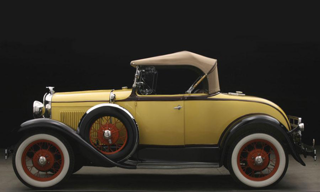 1930年款福特Model A roadster 古董車(chē)