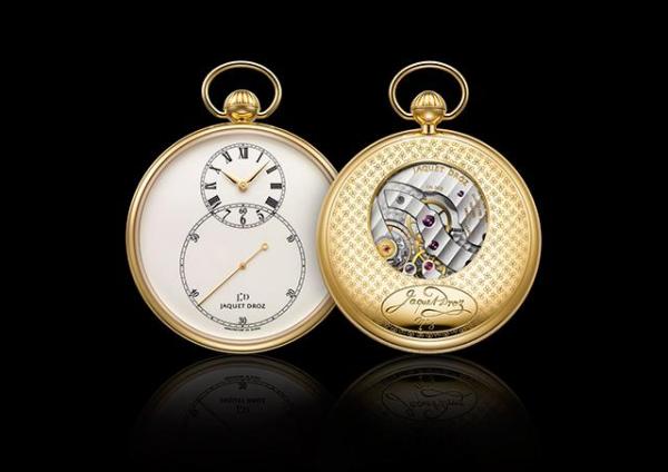 雅克德羅 Jaquet Droz 象牙白琺瑯懷表