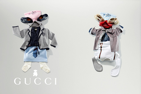 Gucci（古琦）2012年秋冬系列童裝廣告大片