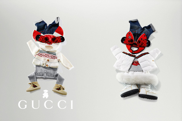 Gucci（古琦）2012年秋冬系列童裝廣告大片