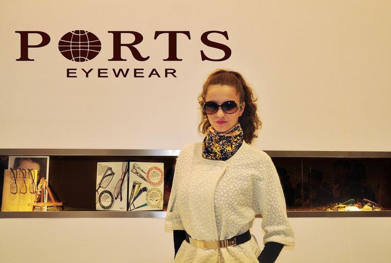 PORTS EYEWEAR “埃及艷后”驚艷2013年上海國際眼鏡展