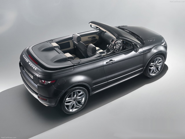 試水時(shí)尚敞篷 路虎發(fā)布極光敞篷概念車Ranger Rover Evoque Convertible Concept