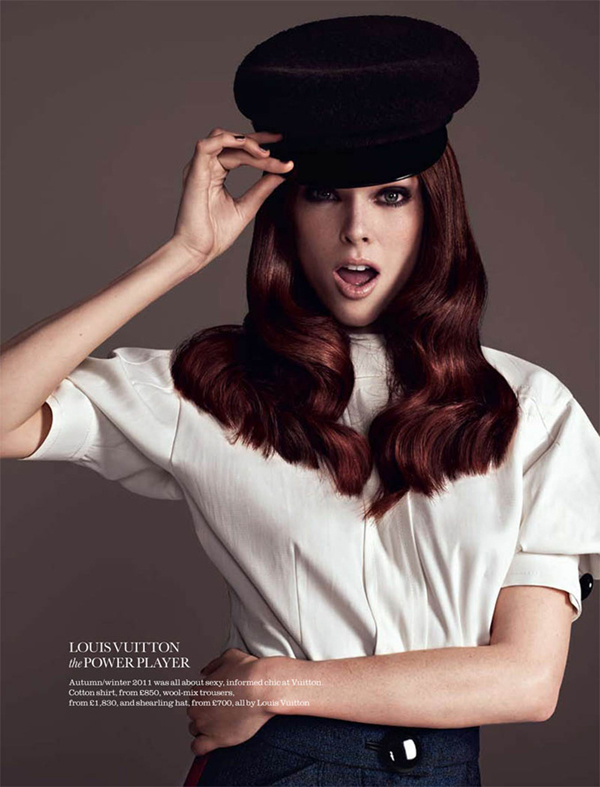 Coco Rocha 《Elle》UK 2011年8月號(hào)