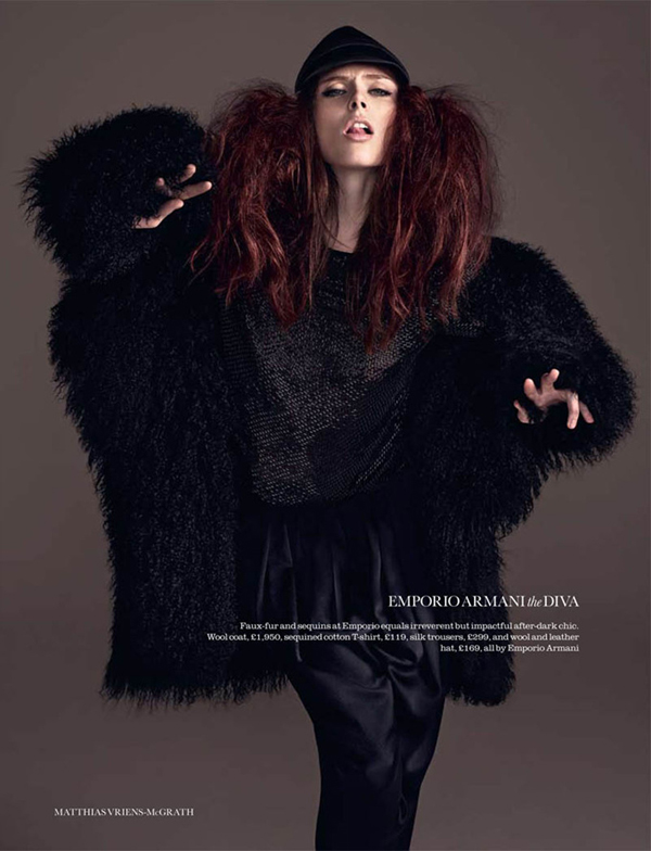 Coco Rocha 《Elle》UK 2011年8月號(hào)