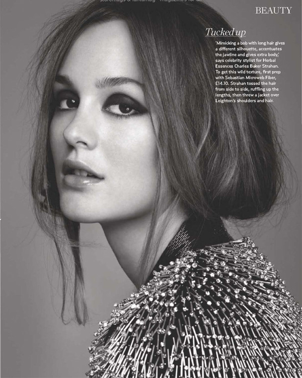 Leighton Meester《Marie Claire》英國版12月號