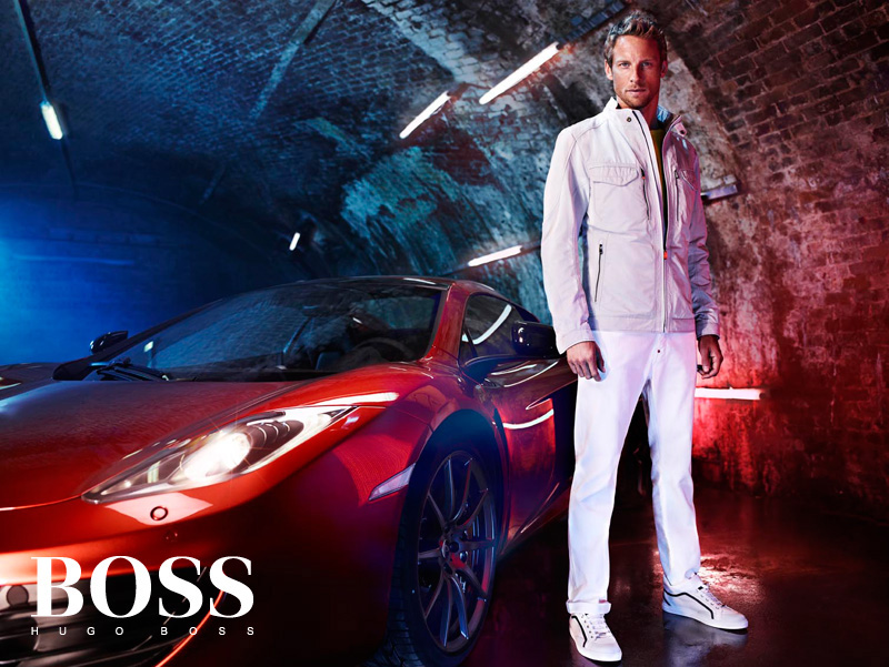 Hugo Boss x McLaren 賽車(chē)服裝廣告大片