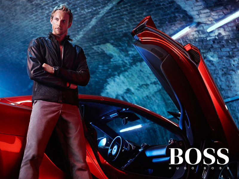 Hugo Boss x McLaren 賽車(chē)服裝廣告大片