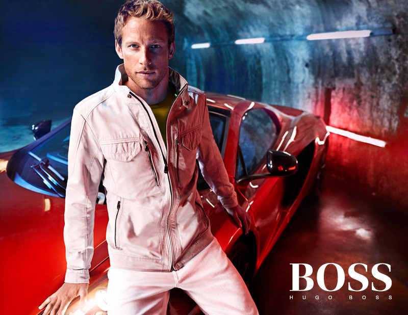 Hugo Boss x McLaren 賽車(chē)服裝廣告大片