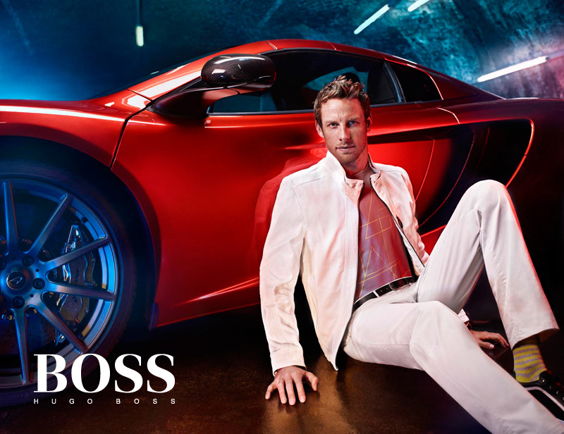 Hugo Boss x McLaren 賽車(chē)服裝廣告大片