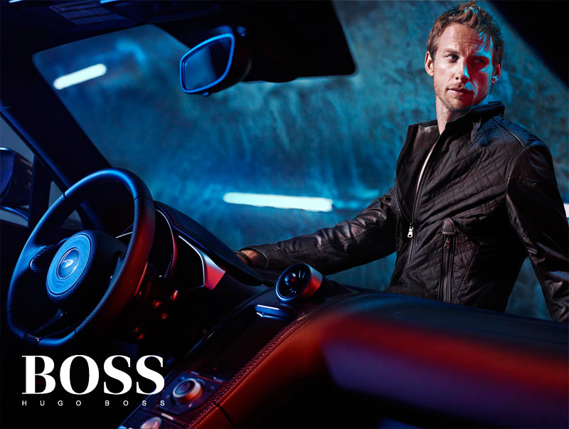 Hugo Boss x McLaren 賽車(chē)服裝廣告大片