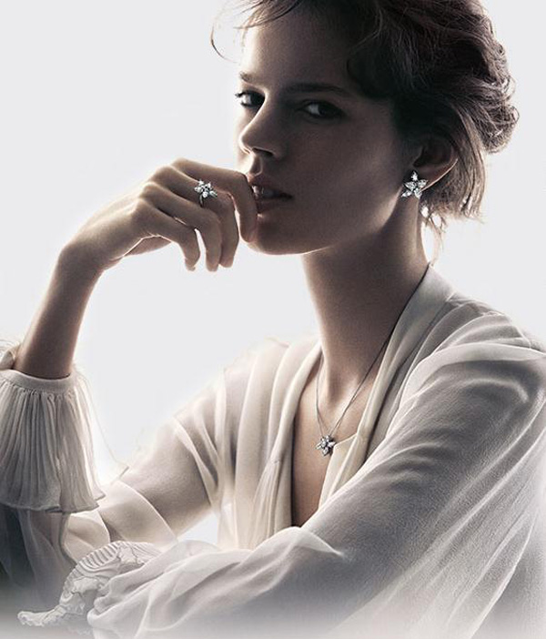 Freja Beha 演繹Harry Winston最新珠寶大片