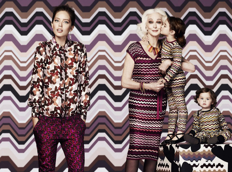 Lindex Missoni 2012秋冬系列廣告大片