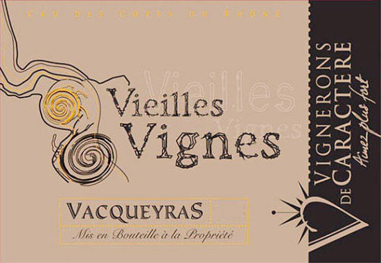 “Vieille Vigne”酒標(biāo)