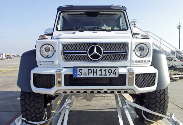 奔馳6輪「G63 AMG V8 Biturbo」圖片曝光