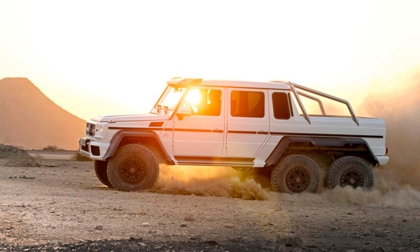 奔馳即將推出「G63 AMG 6x6」民用版