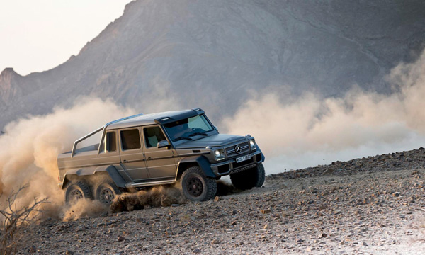 奔馳即將推出「G63 AMG 6x6」民用版