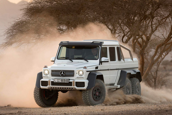 奔馳即將推出「G63 AMG 6x6」民用版