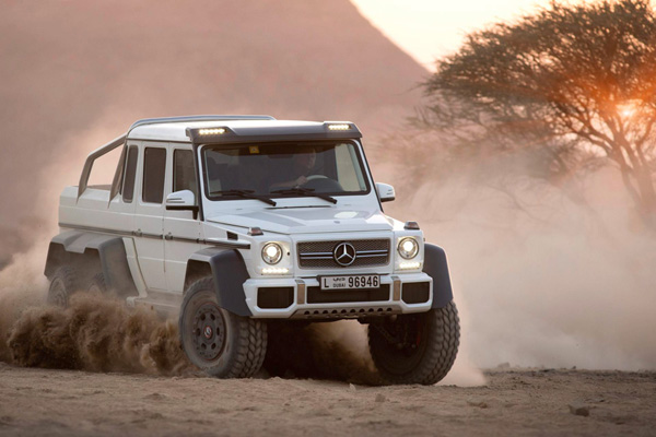 奔馳即將推出「G63 AMG 6x6」民用版