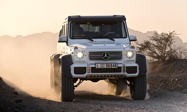 奔馳即將推出「G63 AMG 6x6」民用版豪華皮卡