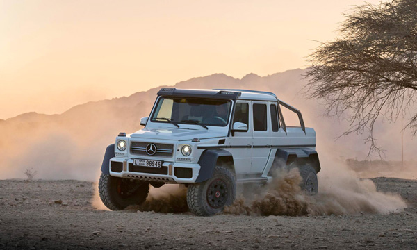 奔馳即將推出「G63 AMG 6x6」民用版豪華皮卡