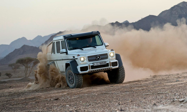 奔馳即將推出「G63 AMG 6x6」民用版豪華皮卡