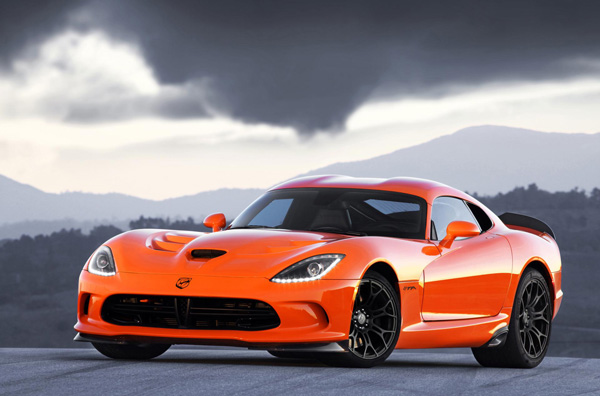 道奇2014款SRT Viper TA橙色限量版將亮相紐約