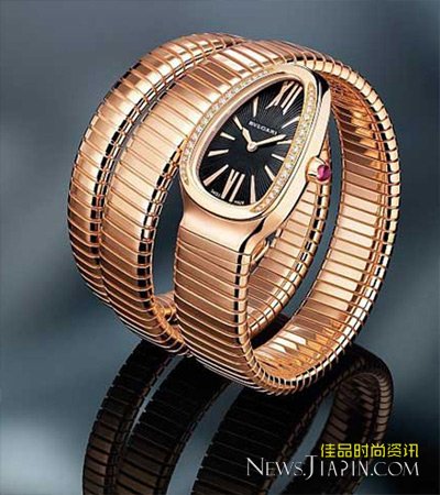 BVLGARI 寶格麗鑲鉆女士石英腕表